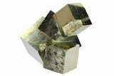Natural Pyrite Cube Cluster - Spain #168619-1